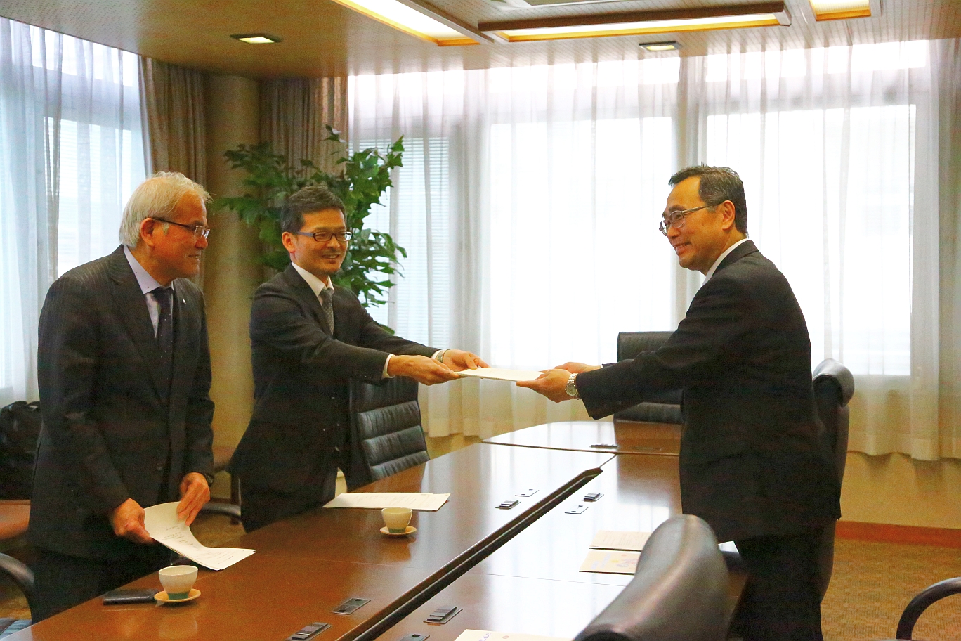 3月28日 答申会の様子の画像