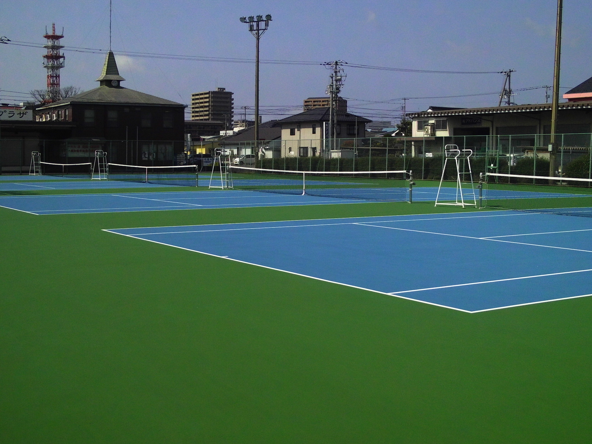井原公園テニス場の画像