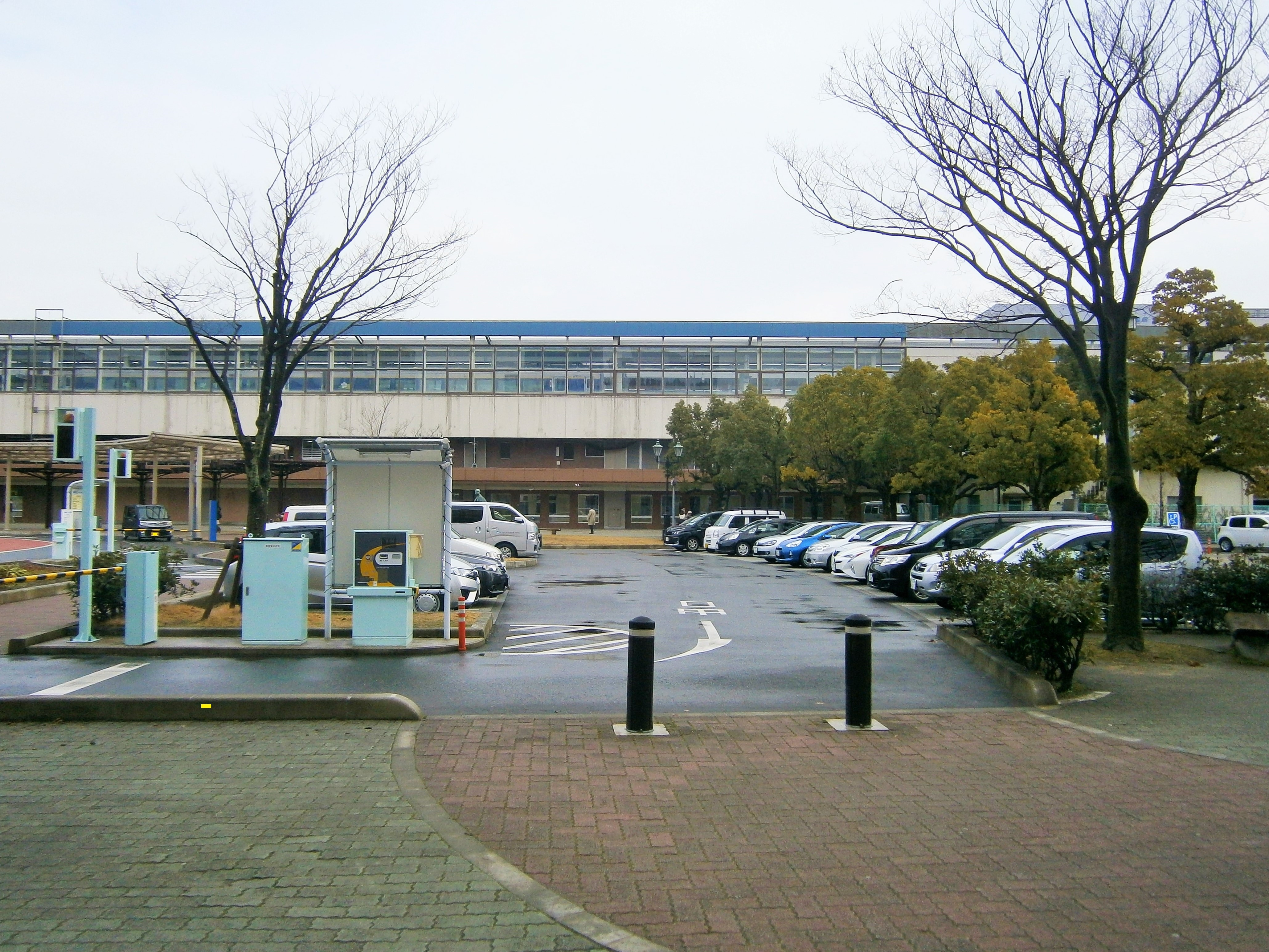 鳥取駅南口ロータリー駐車場の様子の画像2
