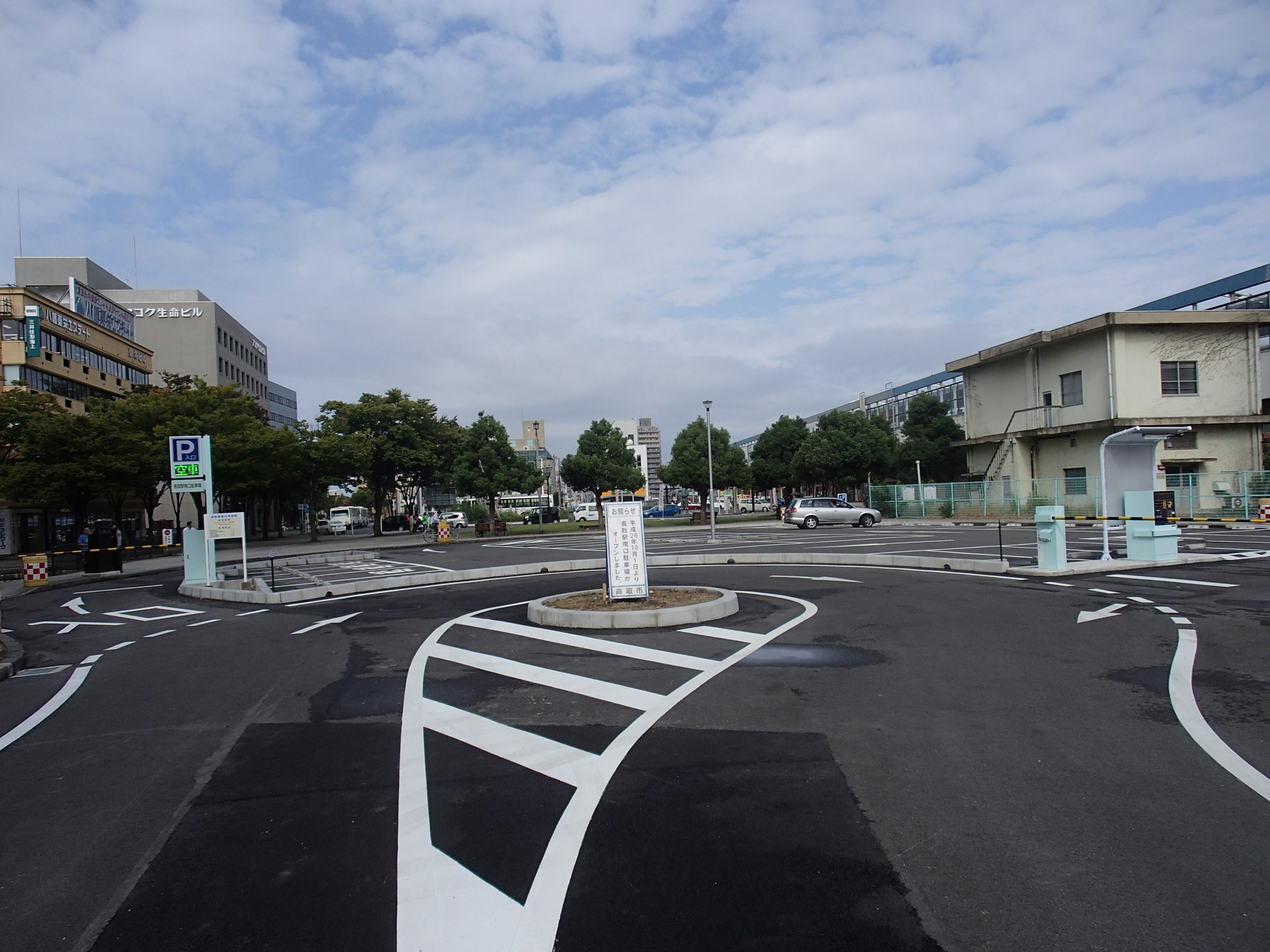 鳥取駅南口駐車場の様子の画像1