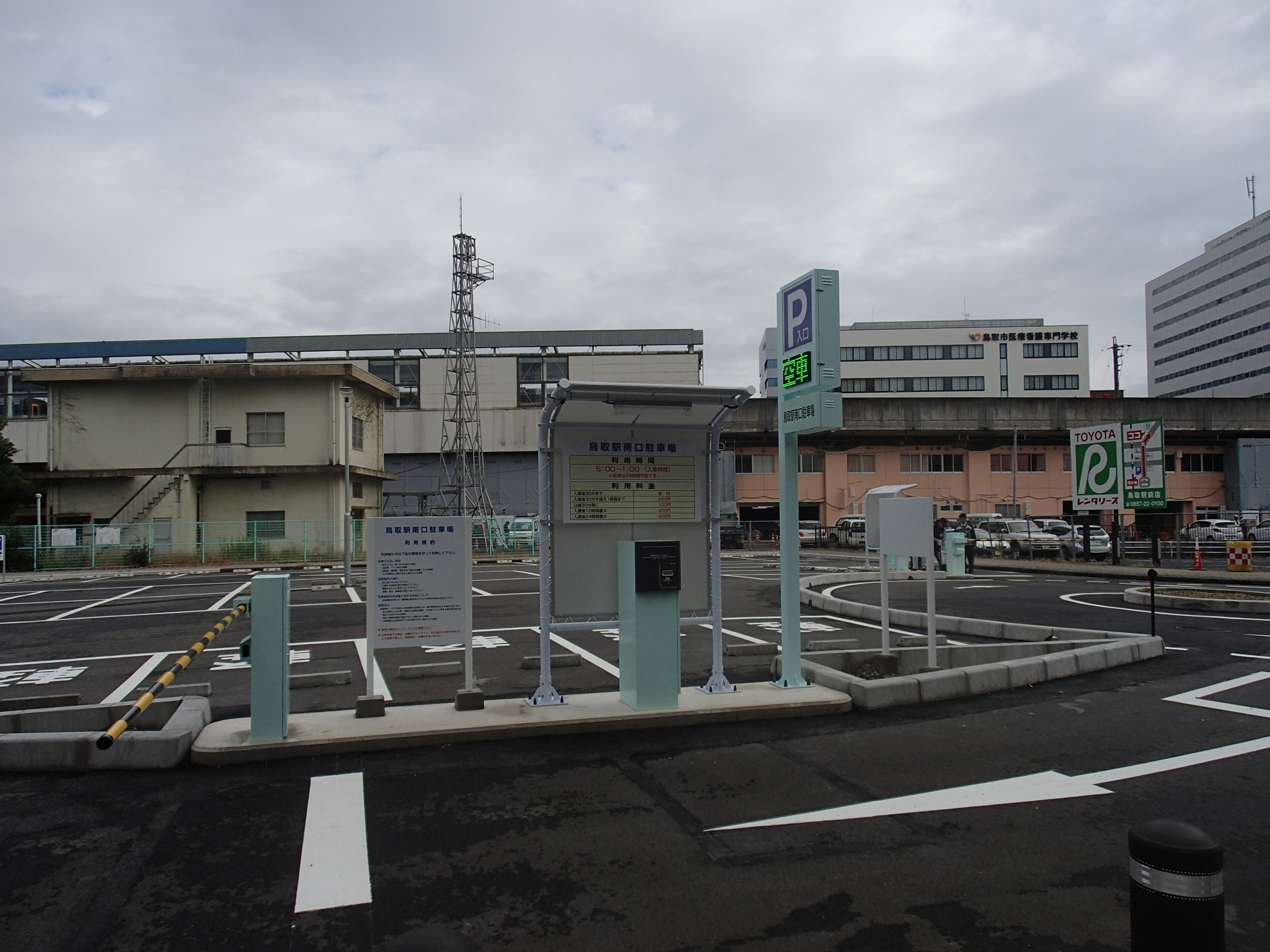 鳥取駅南口駐車場の様子の画像2