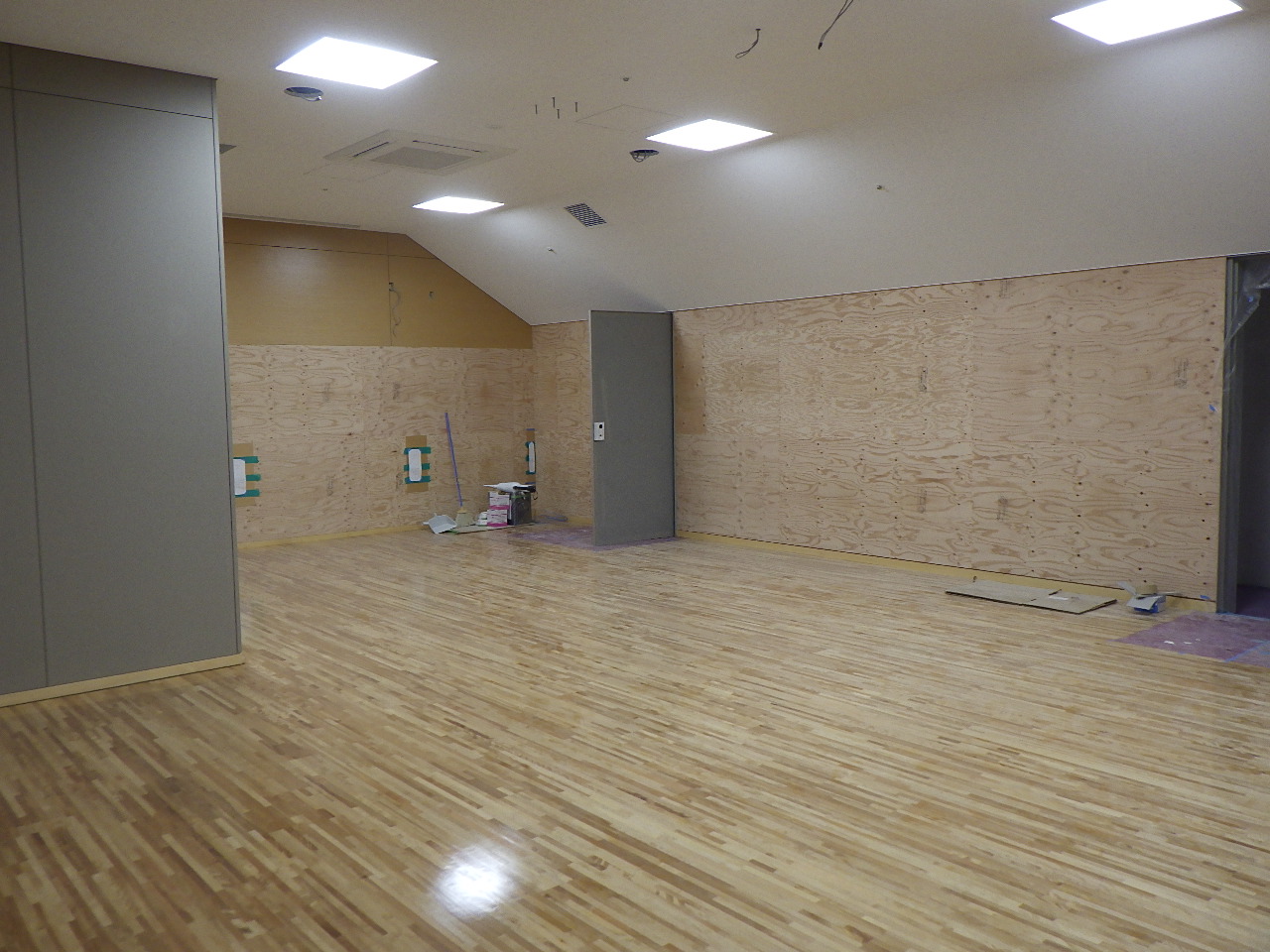 2階研修室：内装工事の画像