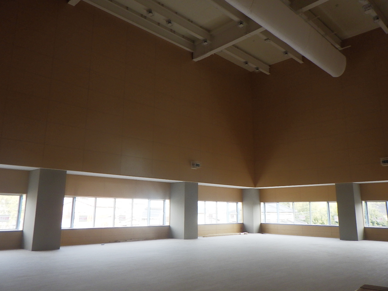 サブアリーナ：内装工事の画像