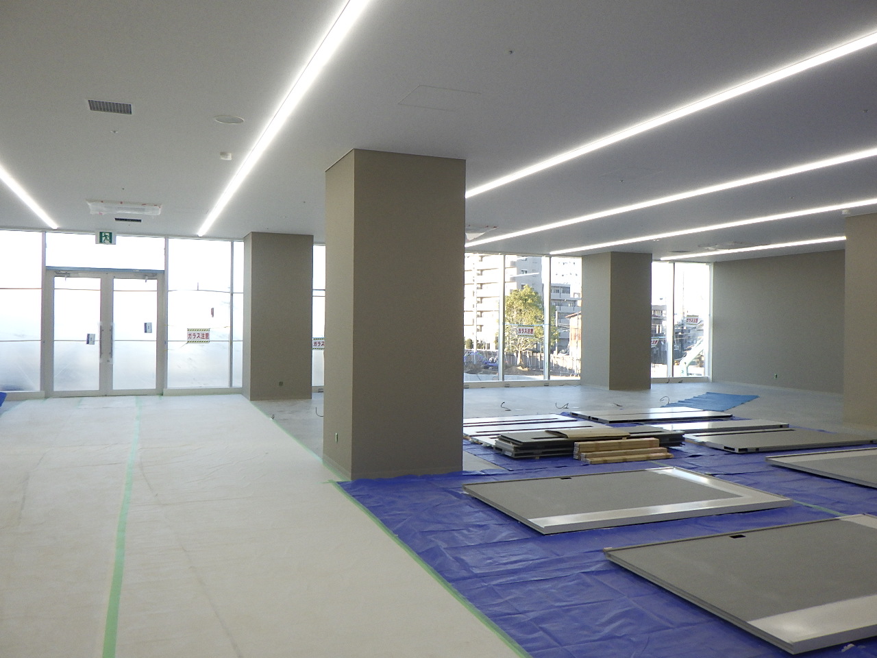 トレーニングルーム：内装工事の画像