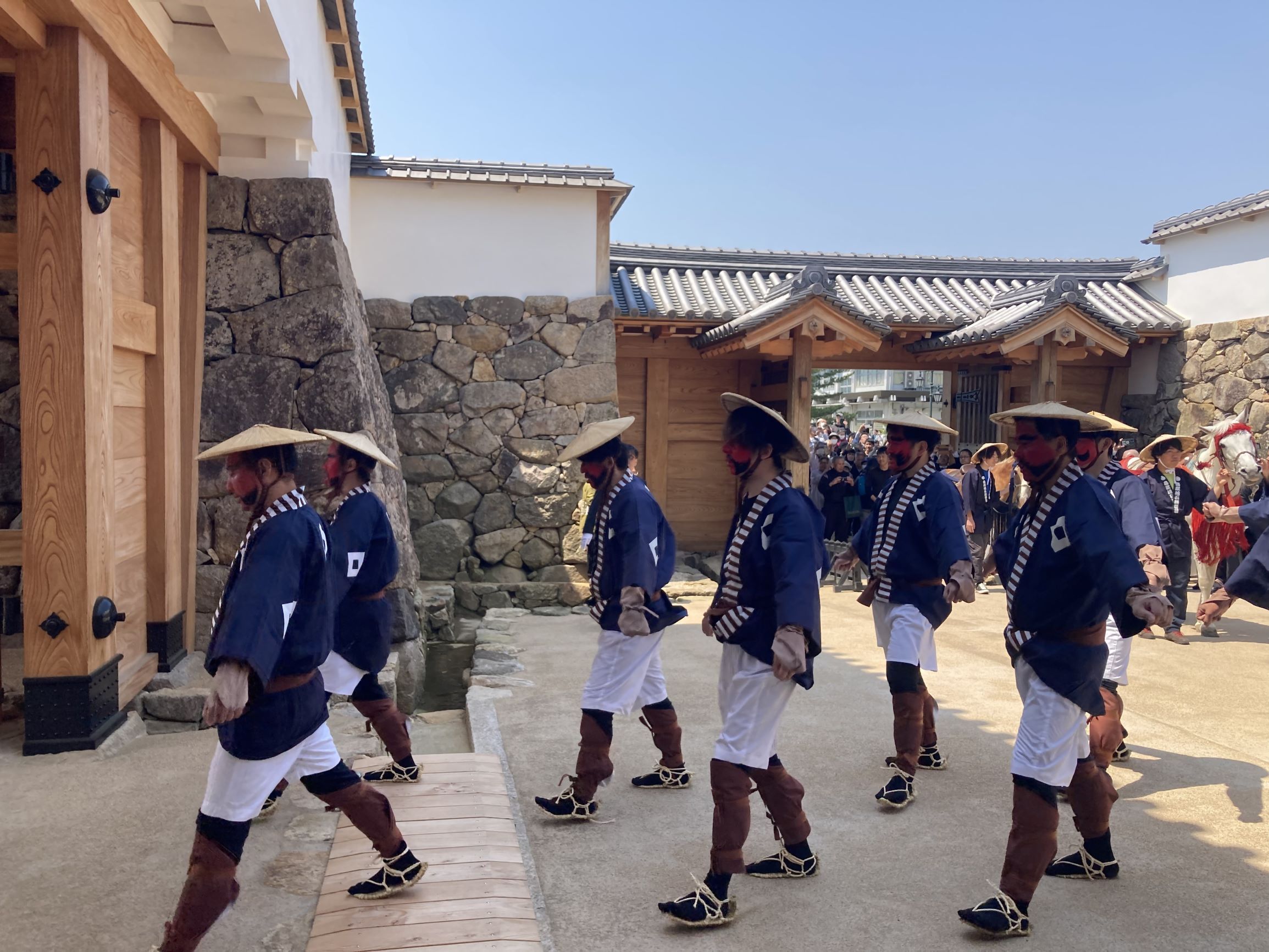 1,500人が来場‼ 史跡鳥取城跡「中ノ御門」完成記念 開門式 の画像2