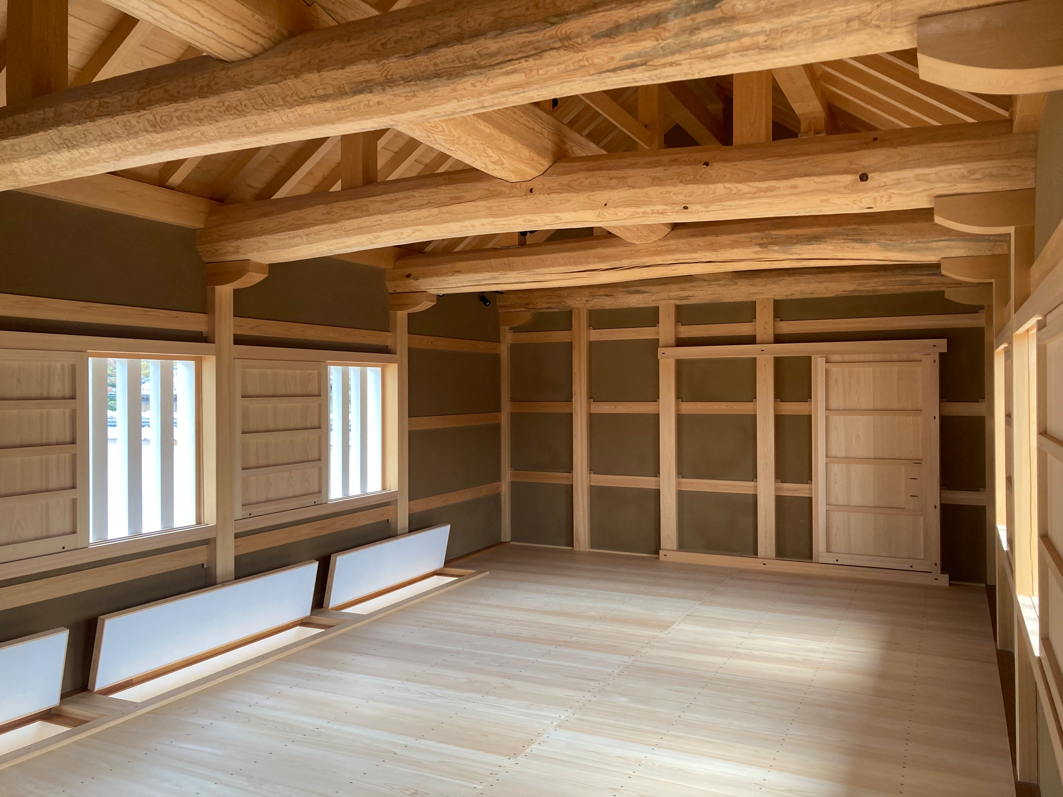 中ノ御門渡櫓門【内観】の画像