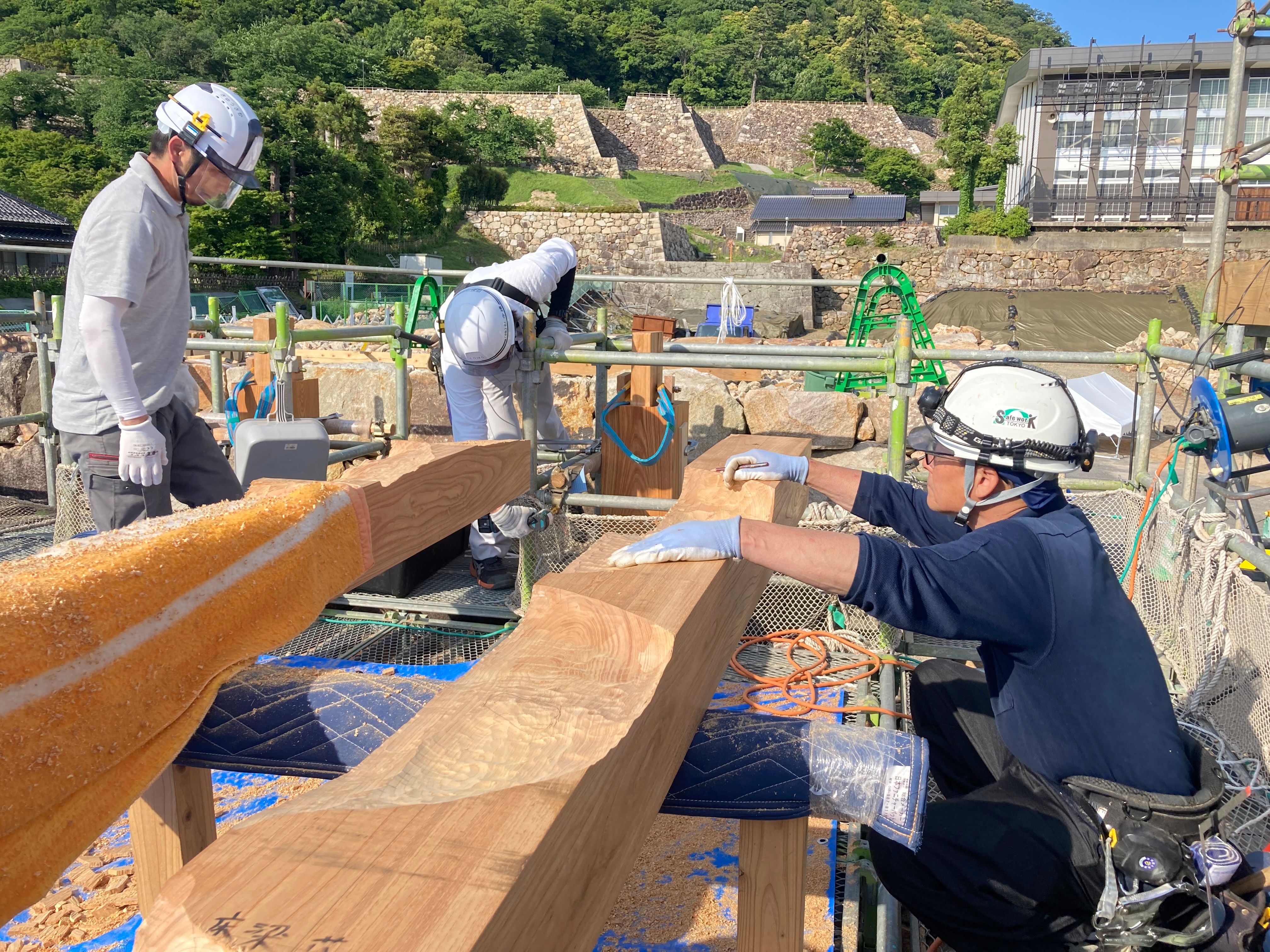 進む！鳥取城跡の復元整備事業の画像2
