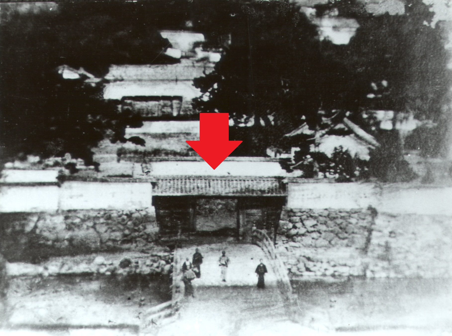 鳥取城大手門「中ノ御門」表門を復元の画像1