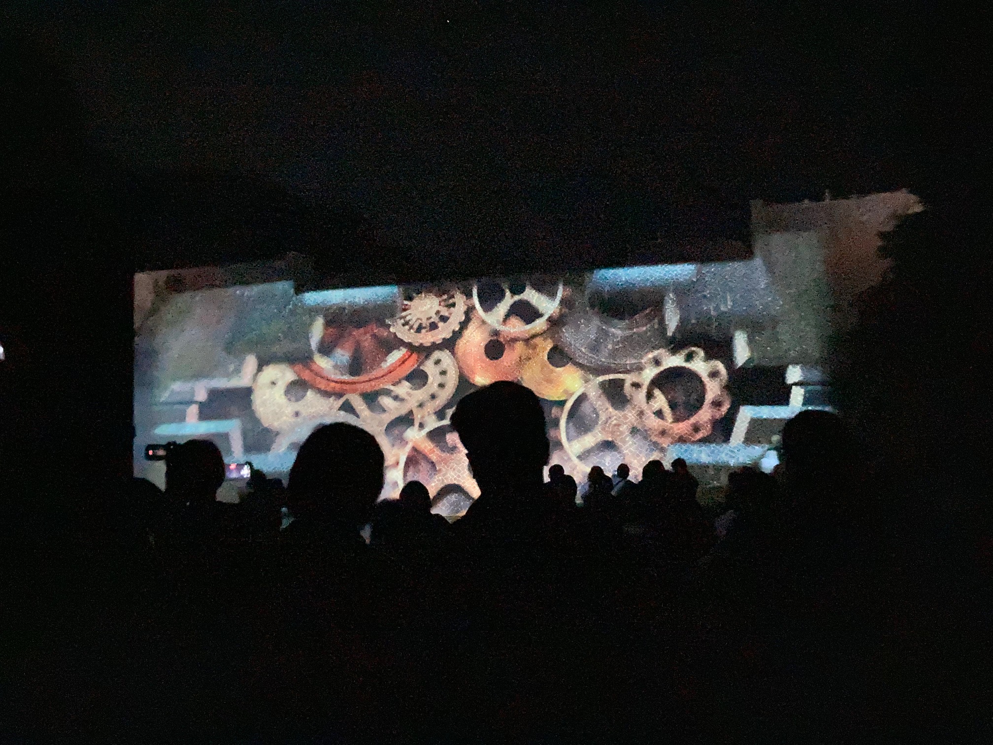 美歎ダムプロジェクションマッピングの画像2