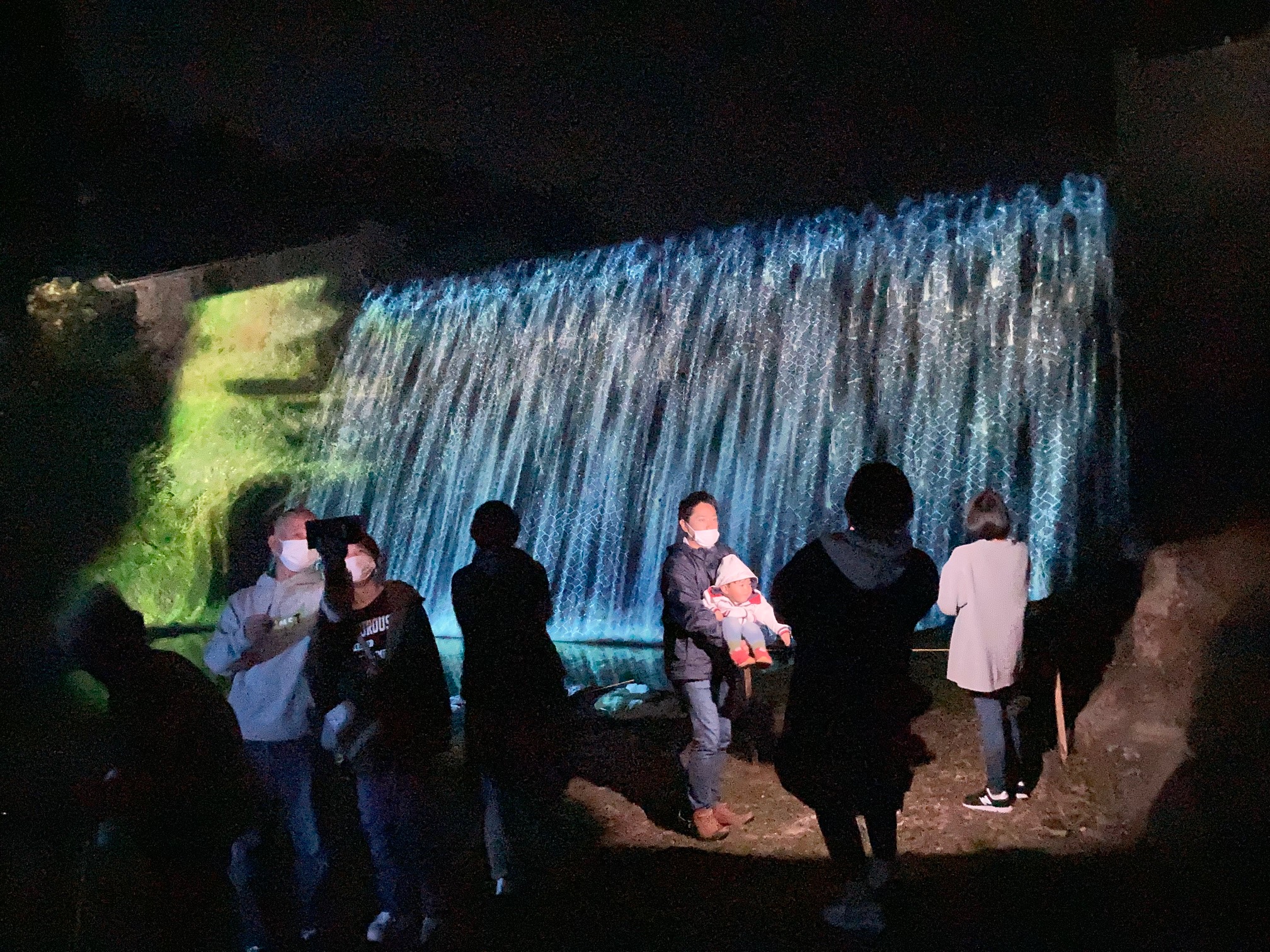 美歎ダムプロジェクションマッピングの画像5