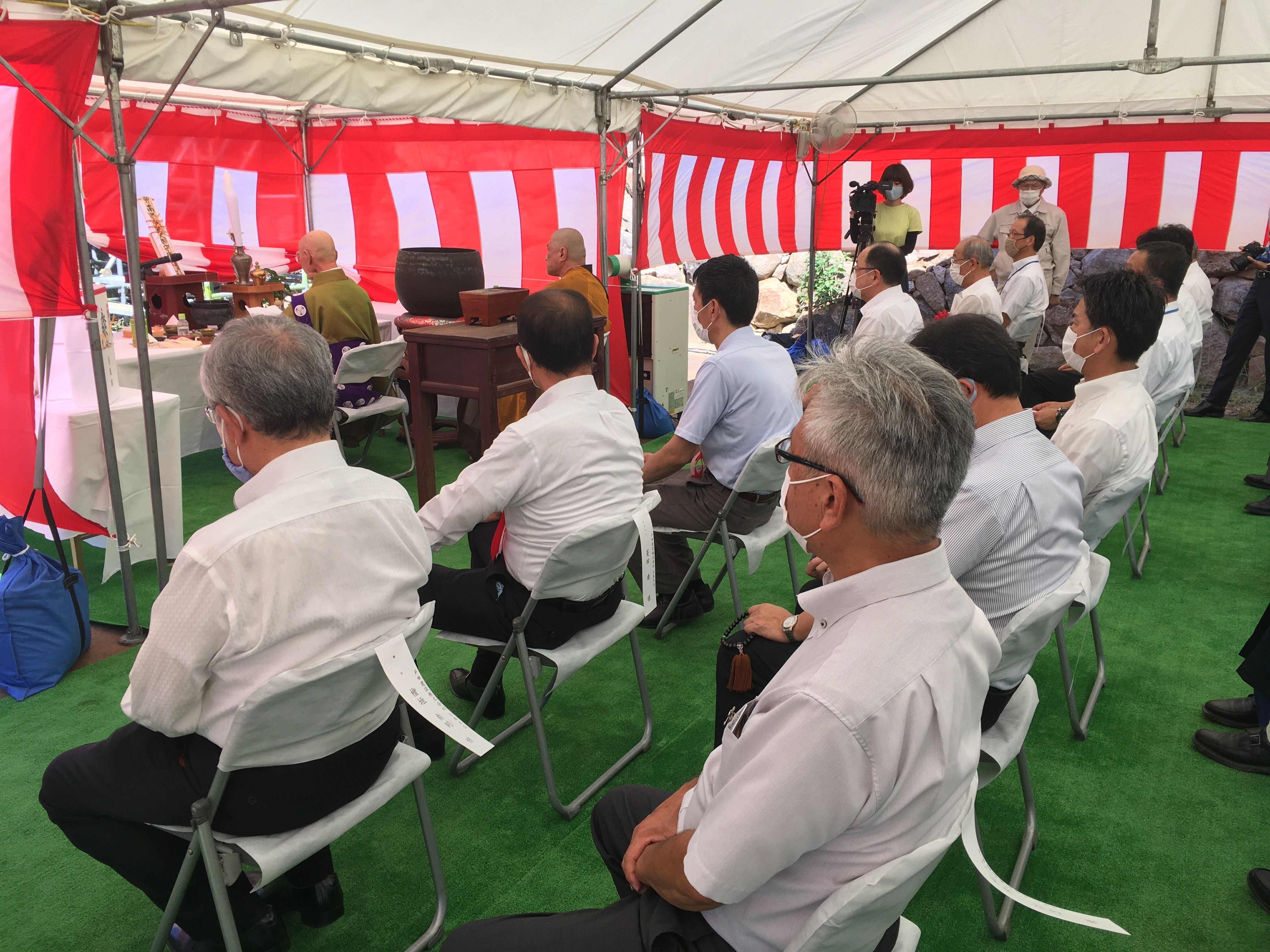 安全祈願の様子の画像