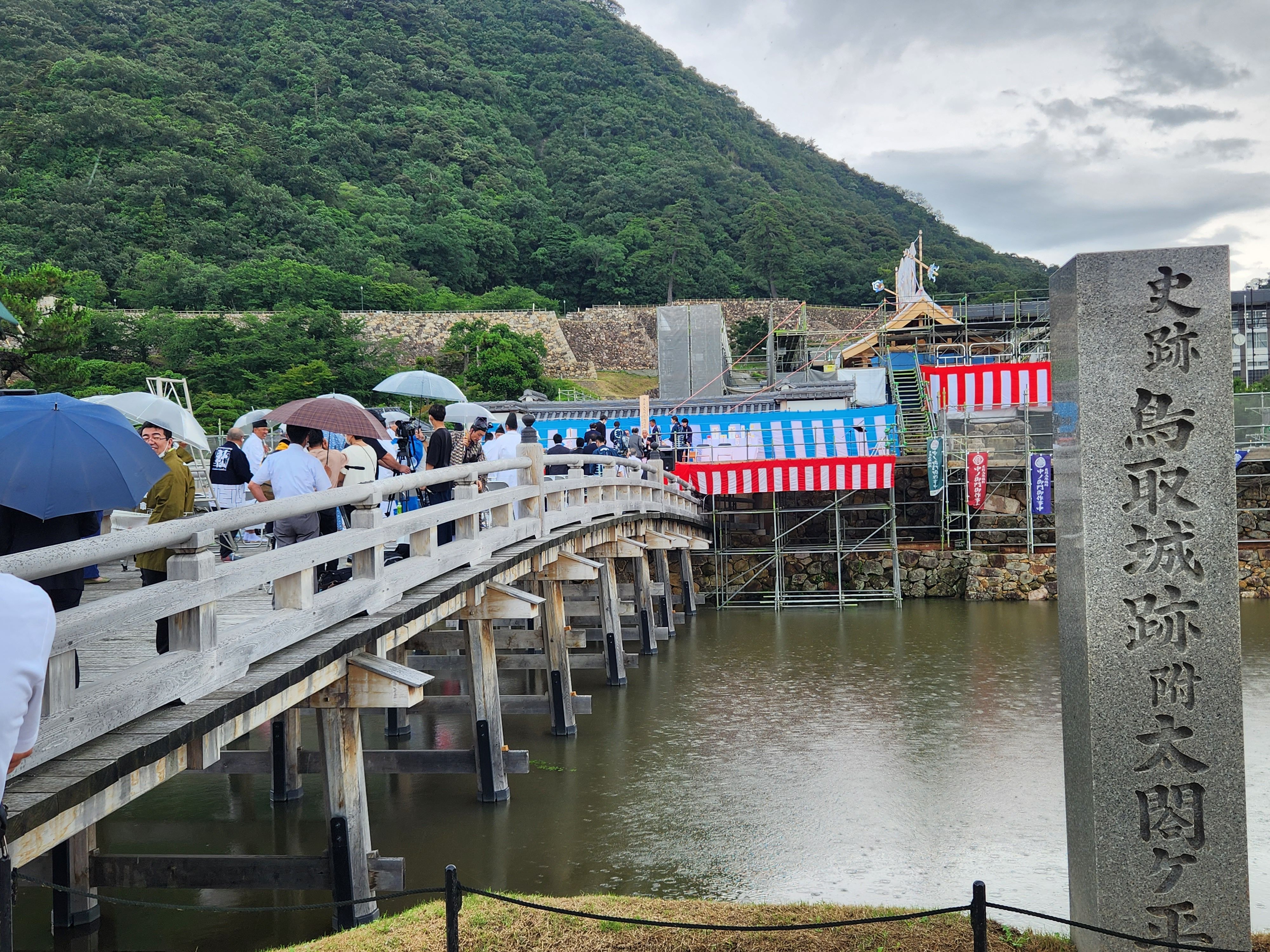 祝上棟 2023年7月9日 復元事業初の2階建て城郭建築の上棟式を挙行の画像1