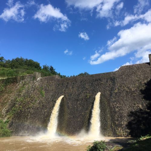 鳥取の新緑の撮影スポット、美歎（みたに）水源地の画像2