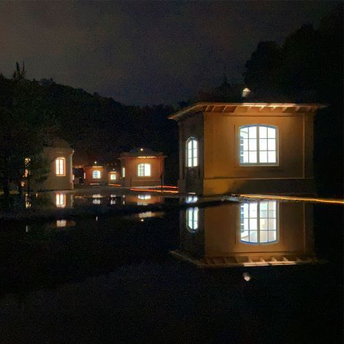 鳥取のライトアップ撮影スポット美歎（みたに）水源地の画像1