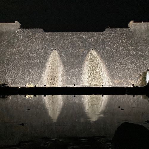 鳥取のライトアップ撮影スポット美歎（みたに）水源地の画像3