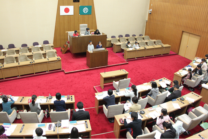 児童代表話し合いの会の画像