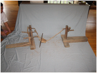 麻縄（あさなわ）ない機の画像