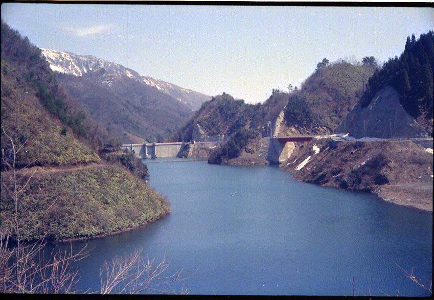 ダム完成後（昭和48年）の画像