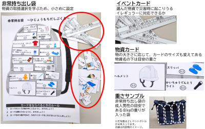 非常持ち出し品ゲームの内容