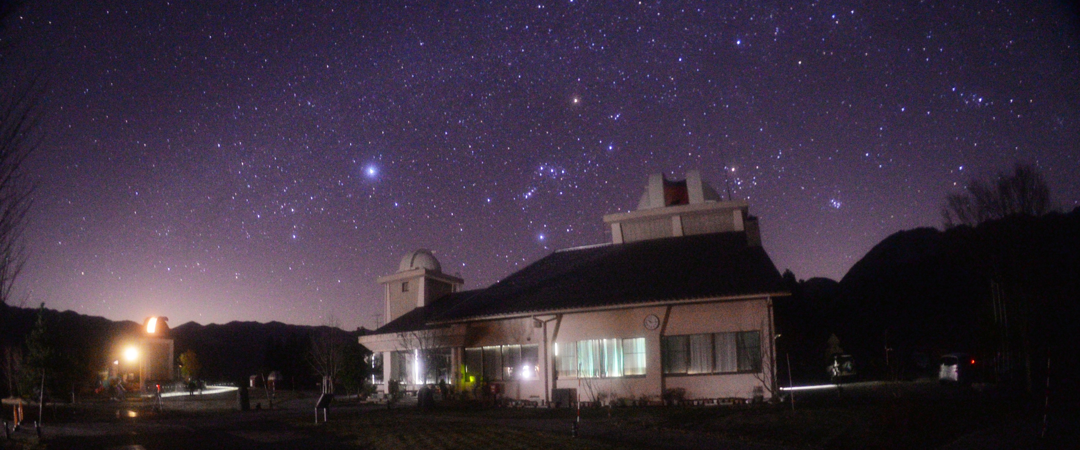 さじアストロパーク・佐治天文台Topのタイトル画像