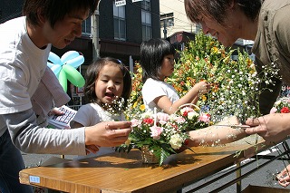 きれいに飾れたね　第27回　鳥取市花のまつり