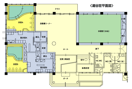 湯谷荘図面