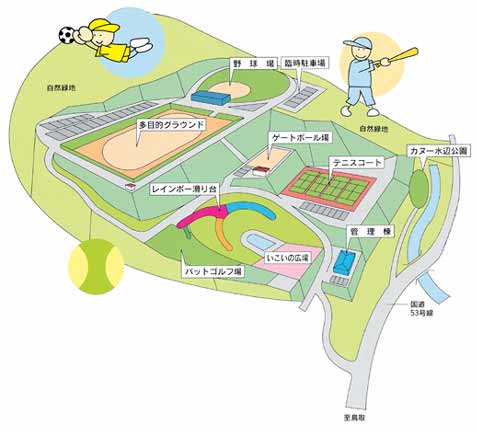 運動公園マップ