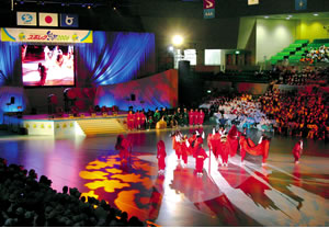 表紙写真：スポレク鳥取2006開会式