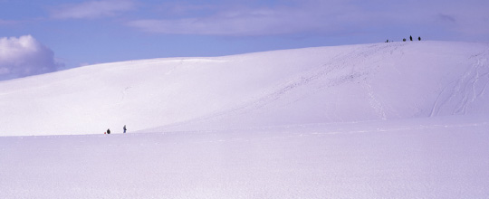 砂丘（雪）