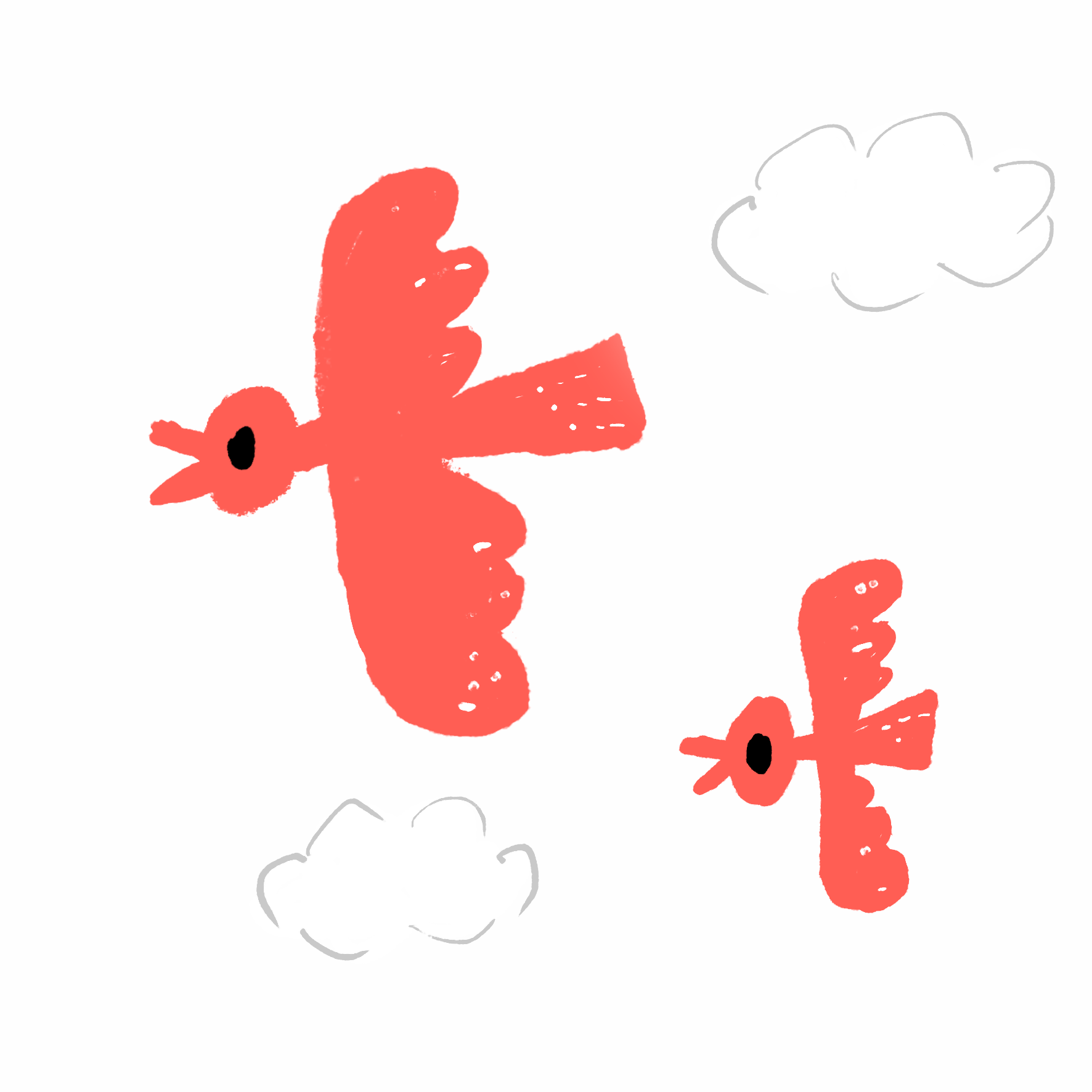 わっか隊のとりたち