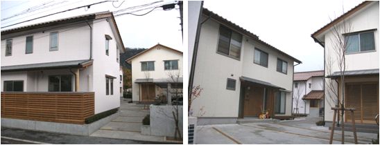 鳥取西町コーポラティブハウス完成写真