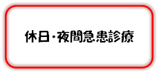 休日・夜間救急診療