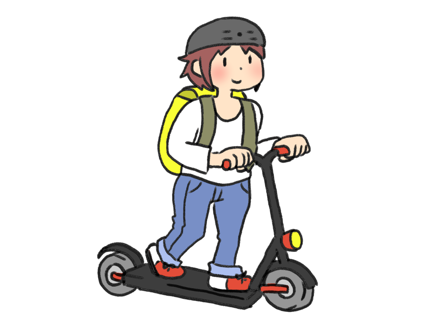 電動キックボードの例