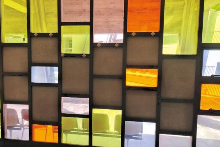 旧婦人児童室アクリルパネル