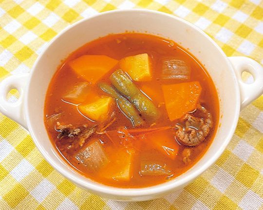 トマト肉じゃが