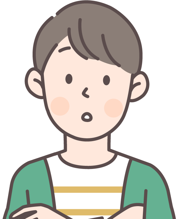 質問をする男性