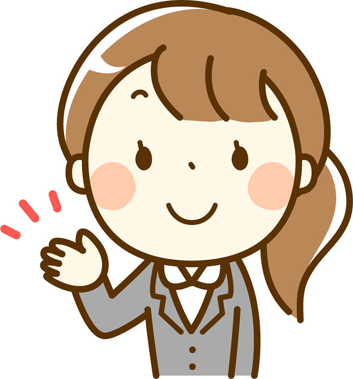 スーツを着た女性