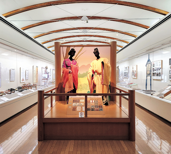 因幡万葉歴史館の展示物