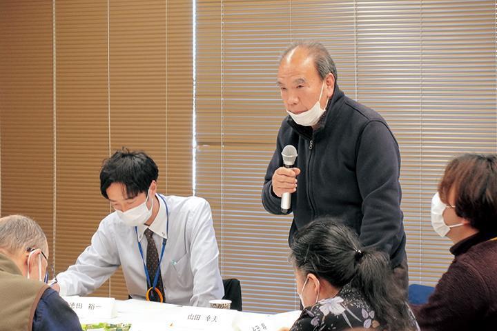 鳥取市認知症施策推進計画 ミーティングの様子