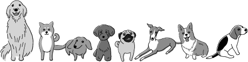 犬いろいろ