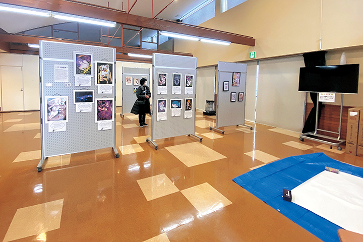 パレットとっとり 市民交流ホール Second in Tottori展 展示物