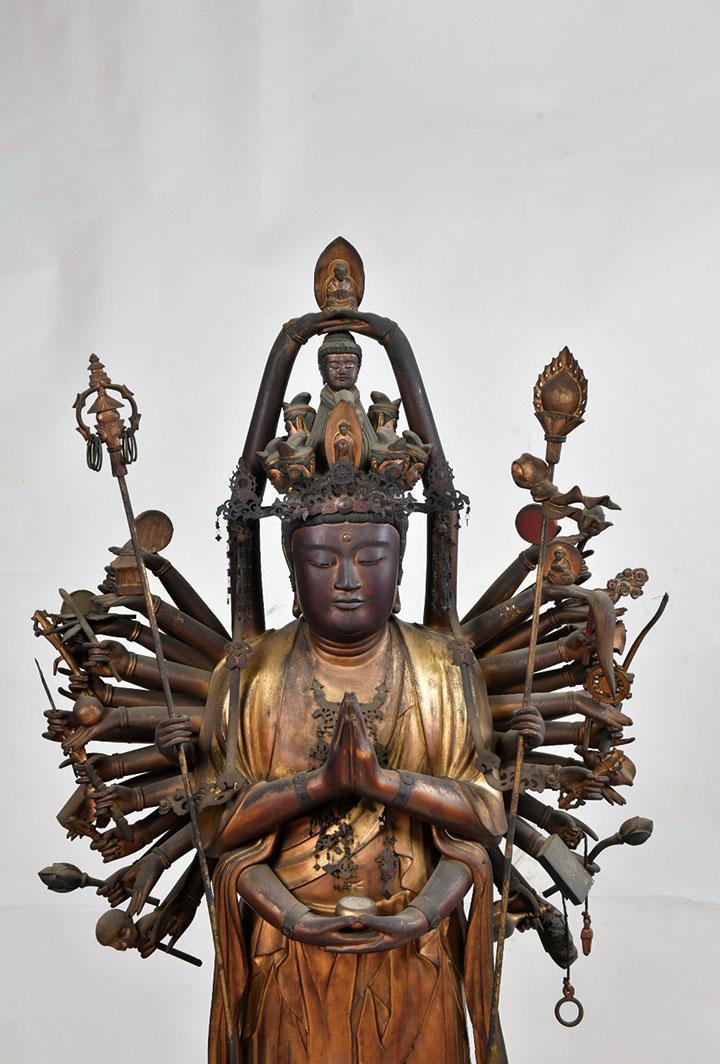 木造千手観音像