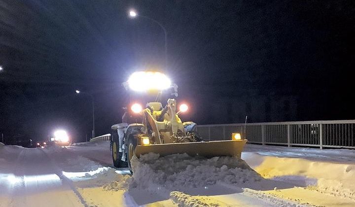 除雪作業