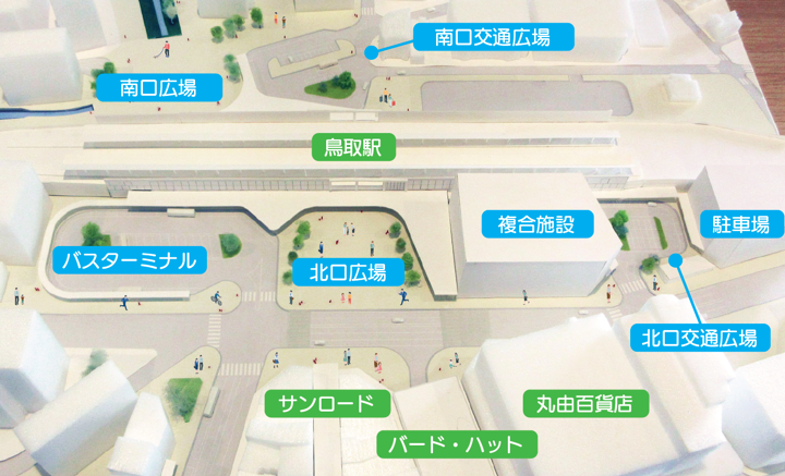 駅前レイアウト案