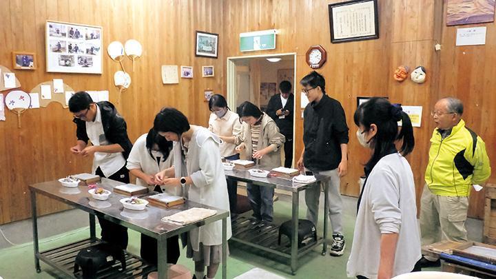 五し体験の様子