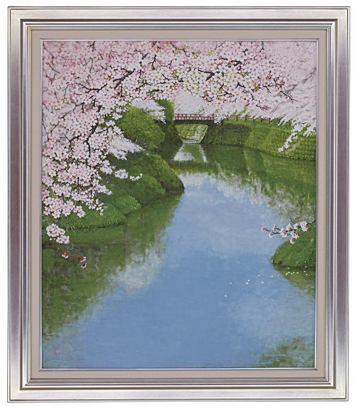 「街道の春」 門脇圭子(かどわき けいこ)