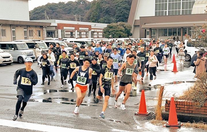 マラソン大会の様子